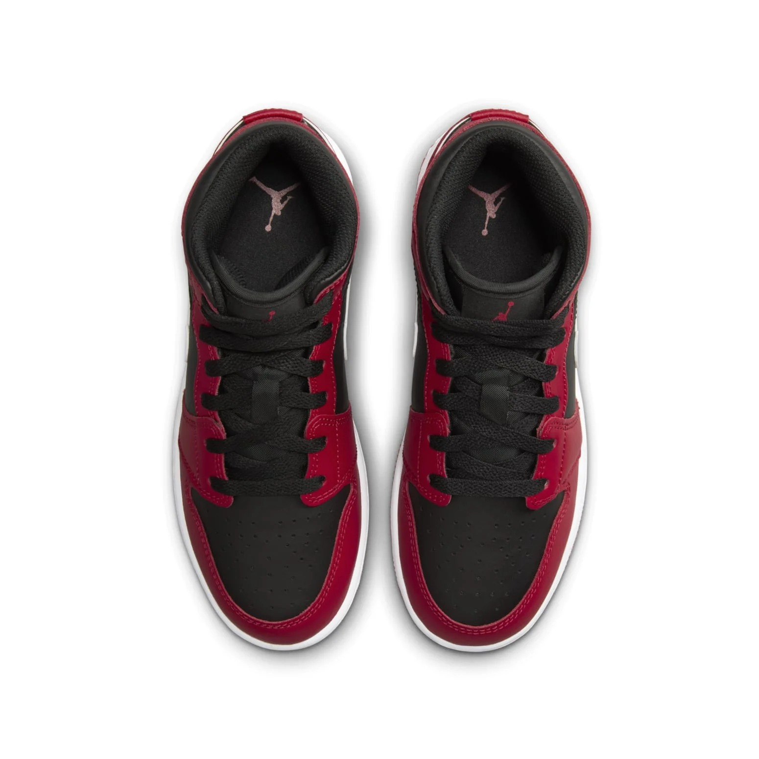 (GS) Air Jordan 1 Mid ‘Gym Red Black White’ DQ8423-061 - 图片 3