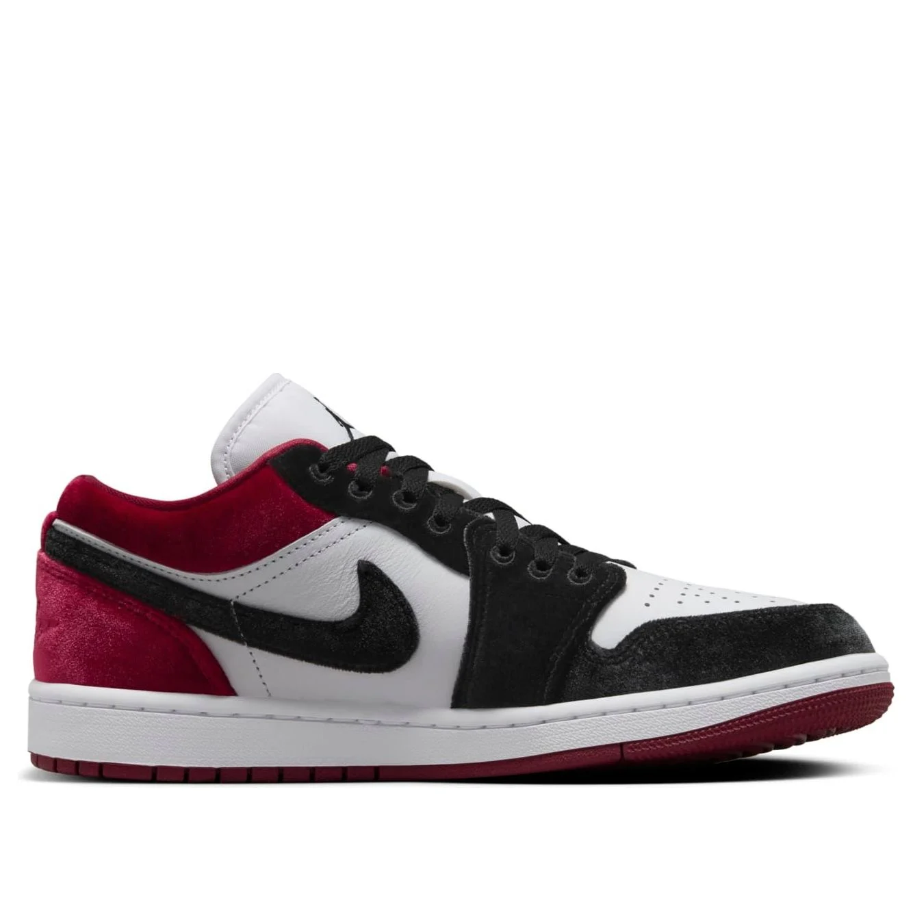 (WMNS) Air Jordan 1 Low SE ‘Velvet Black Toe’ FZ3242-001