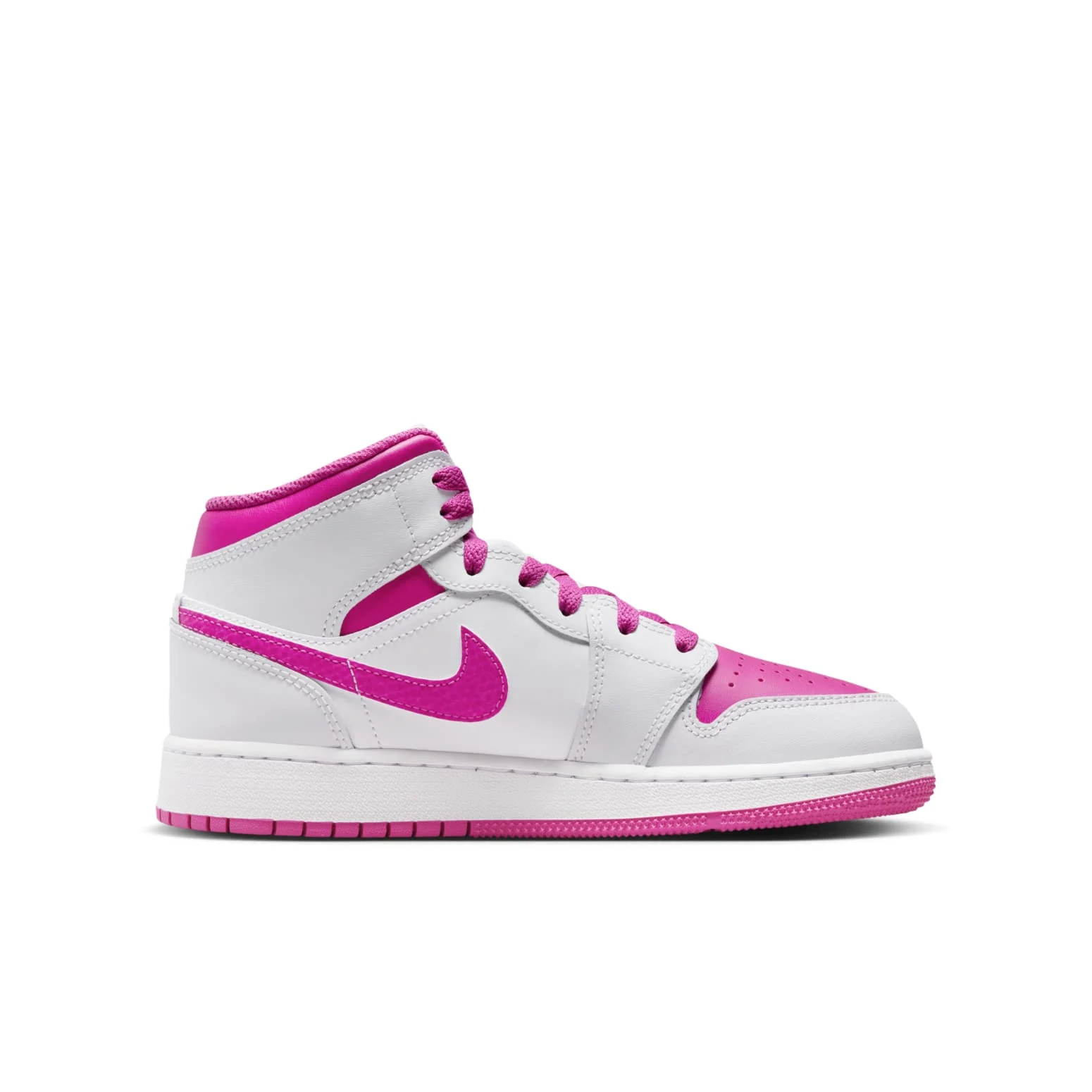 (GS) Air Jordan 1 Mid ‘Fire Pink’ FD8780-500