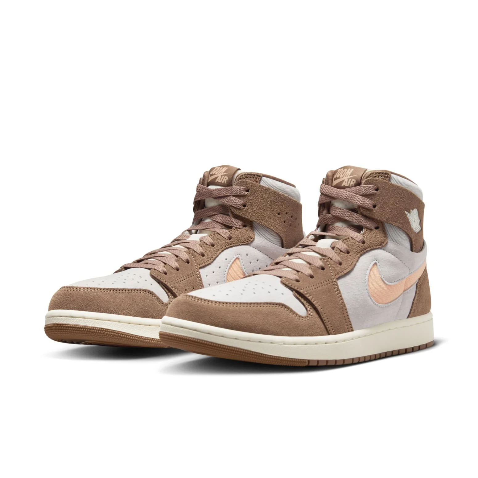 Alternative view of Air Jordan 1 High Zoom Comfort 2 ‘Archaeo Brown’ DV1307-200