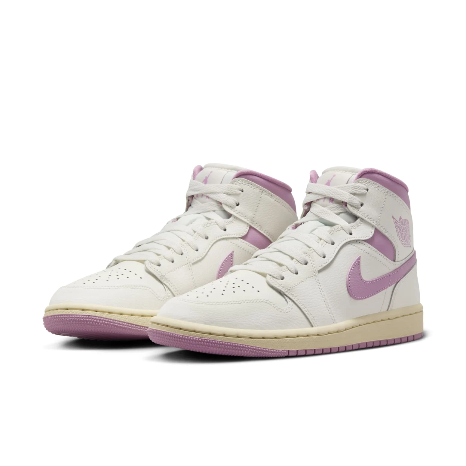 Alternative view of (WMNS) Air Jordan 1 Mid ‘Sail Pink Coconut Milk’ BQ6472-162