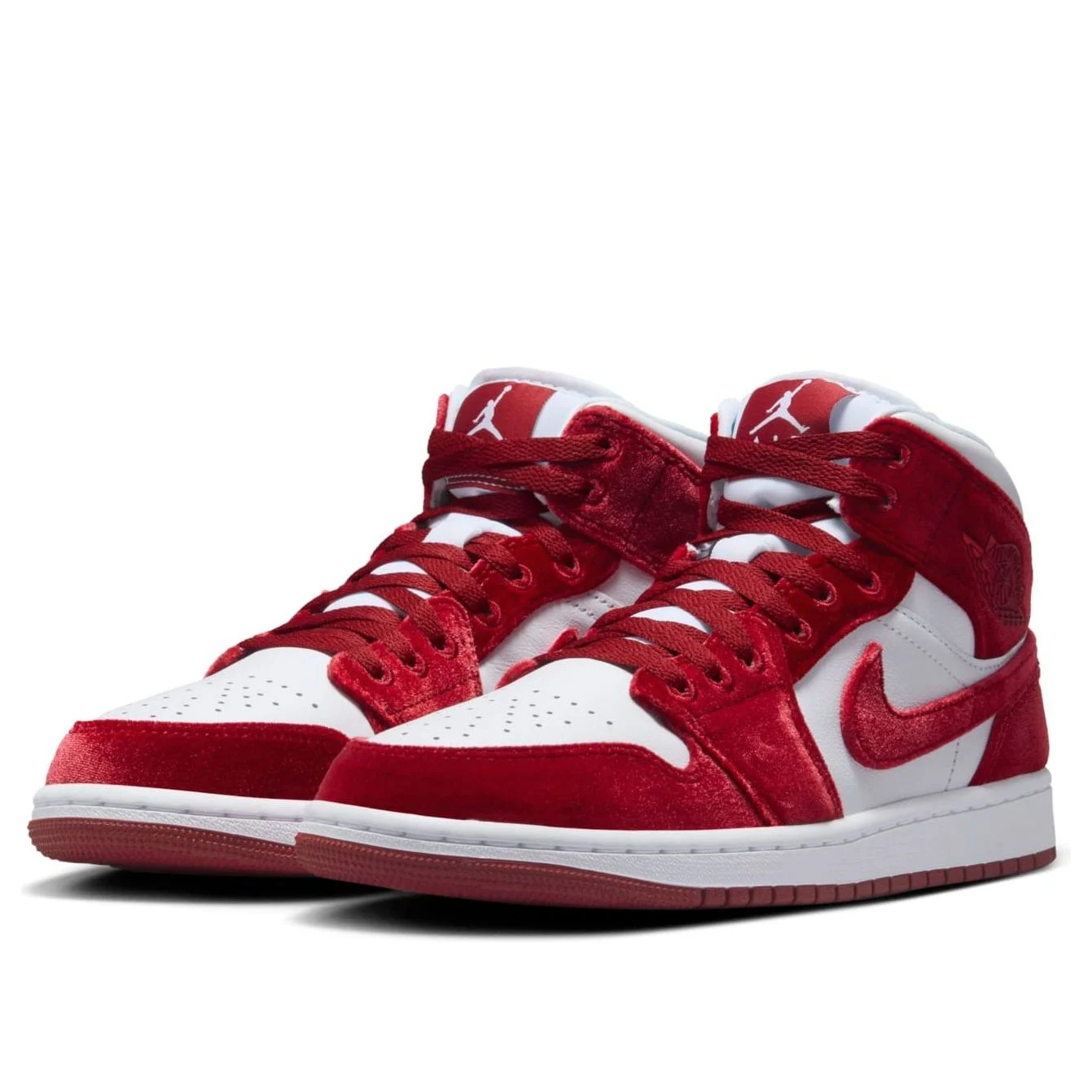 Alternative view of (WMNS) Air Jordan 1 Mid SE ‘Red Velvet’ FZ3334-100