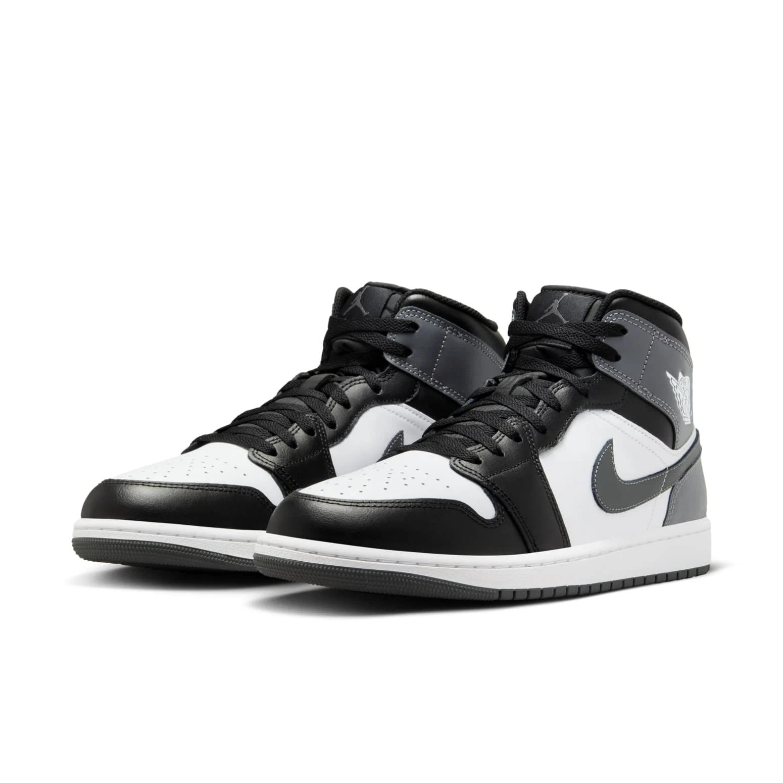 Alternative view of Air Jordan 1 Mid ‘Black Iron Grey’ DQ8426-001