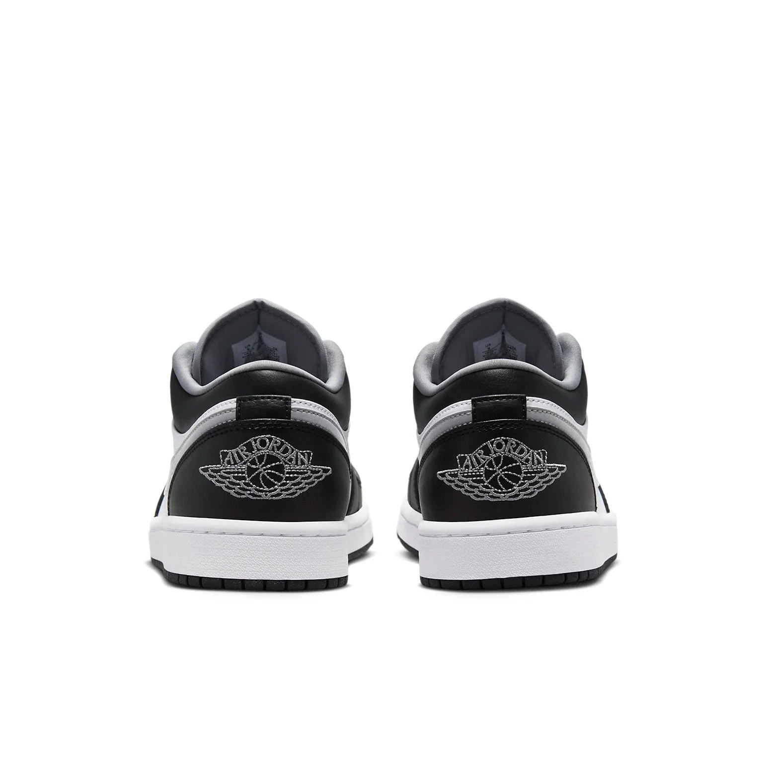 Air Jordan 1 Low ‘Black White Grey’ 553558-040 - 图片 4