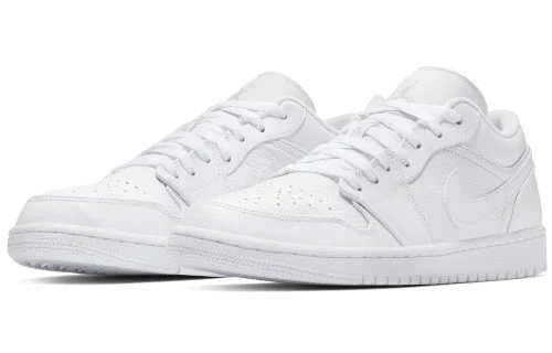 Alternative view of Air Jordan 1 Retro Low ‘Triple White’ 553558-111