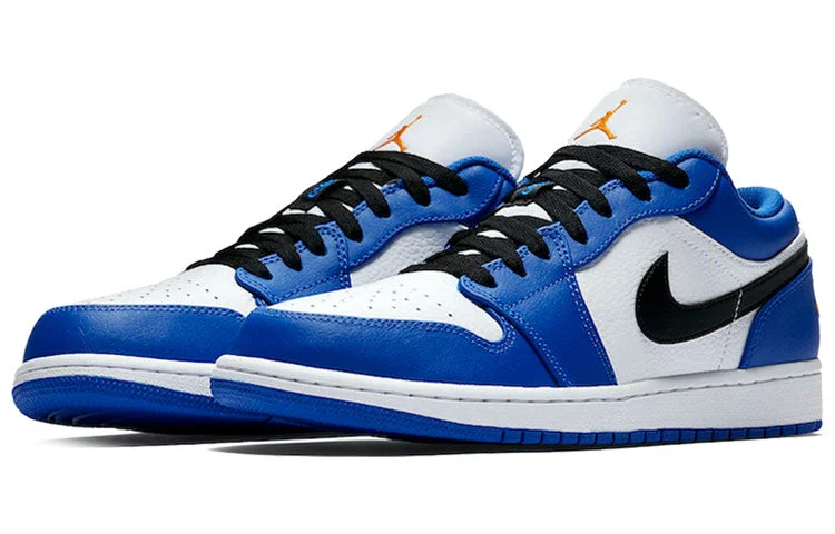 Alternative view of Air Jordan 1 Retro Low ‘Hyper Royal’ 553558-401
