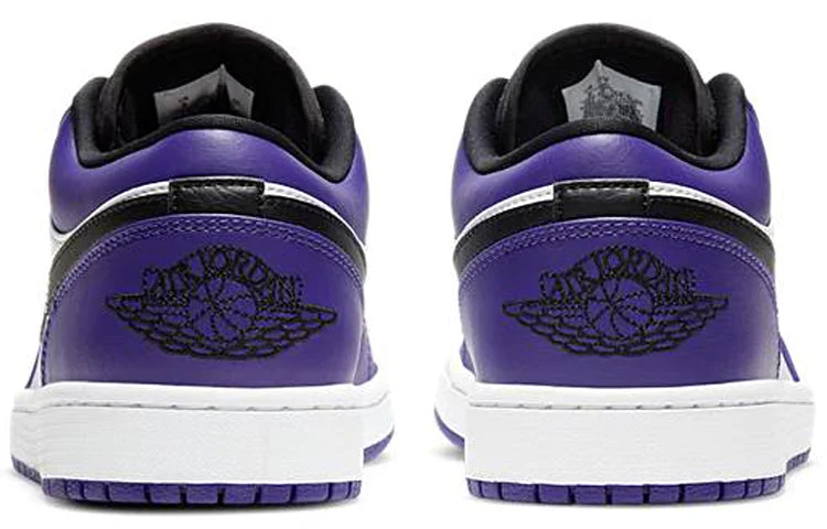 Air Jordan 1 Low ‘Court Purple White’ 553558-500 - 图片 4