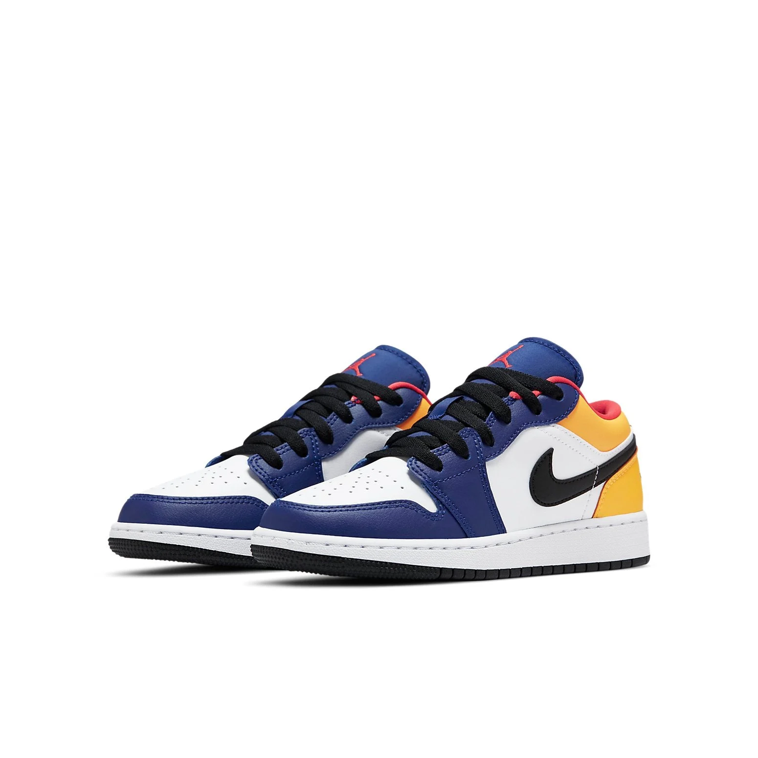 Alternative view of (GS) Air Jordan 1 Low ‘Royal Yellow’ 553560-123