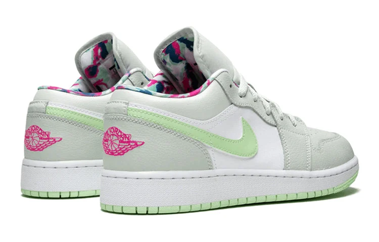 (GS) Air Jordan 1 Low ‘Barely Grey Spruce’ 554723-051 - 图片 3