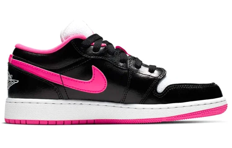(GS) Air Jordan 1 Low ‘Black Hyper Pink’ 554723-061