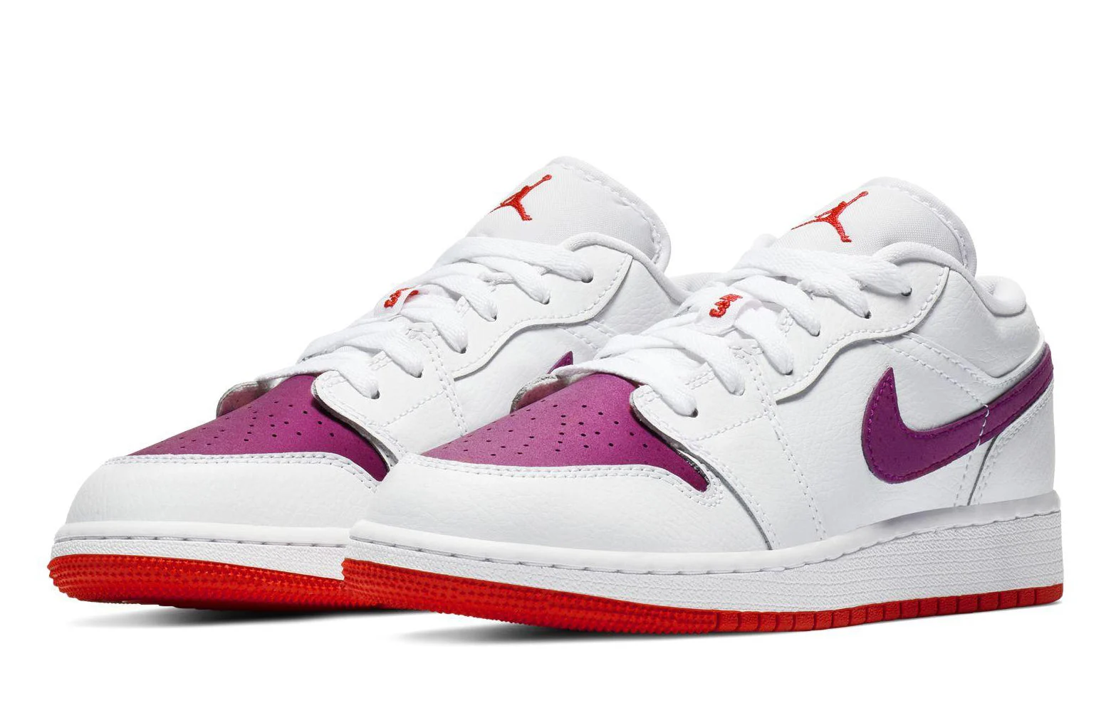 (GS) Air Jordan 1 Low ‘White Berry’ 554723-161