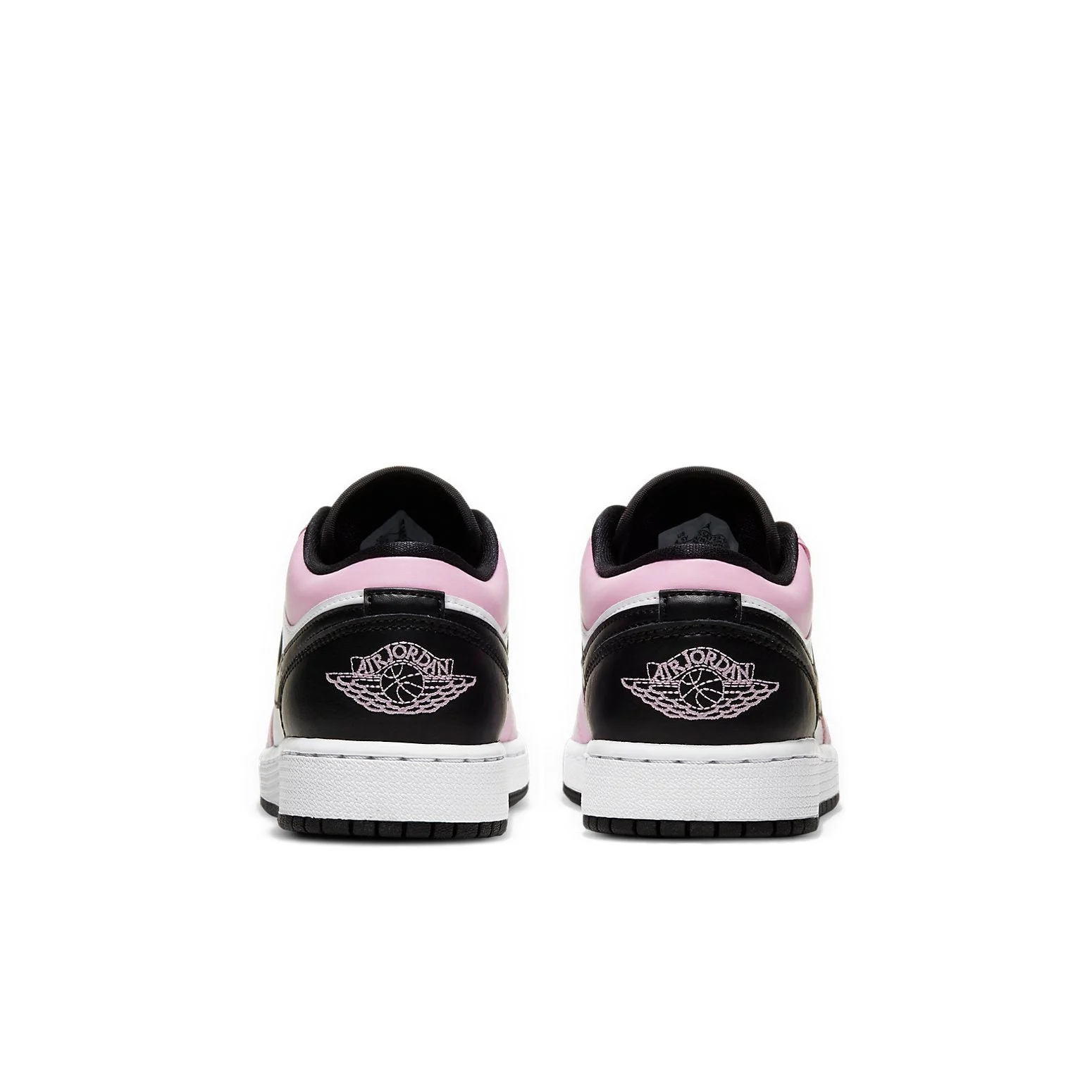 (GS) Air Jordan 1 Low ‘Light Arctic Pink Black’ 554723-601 - 图片 4