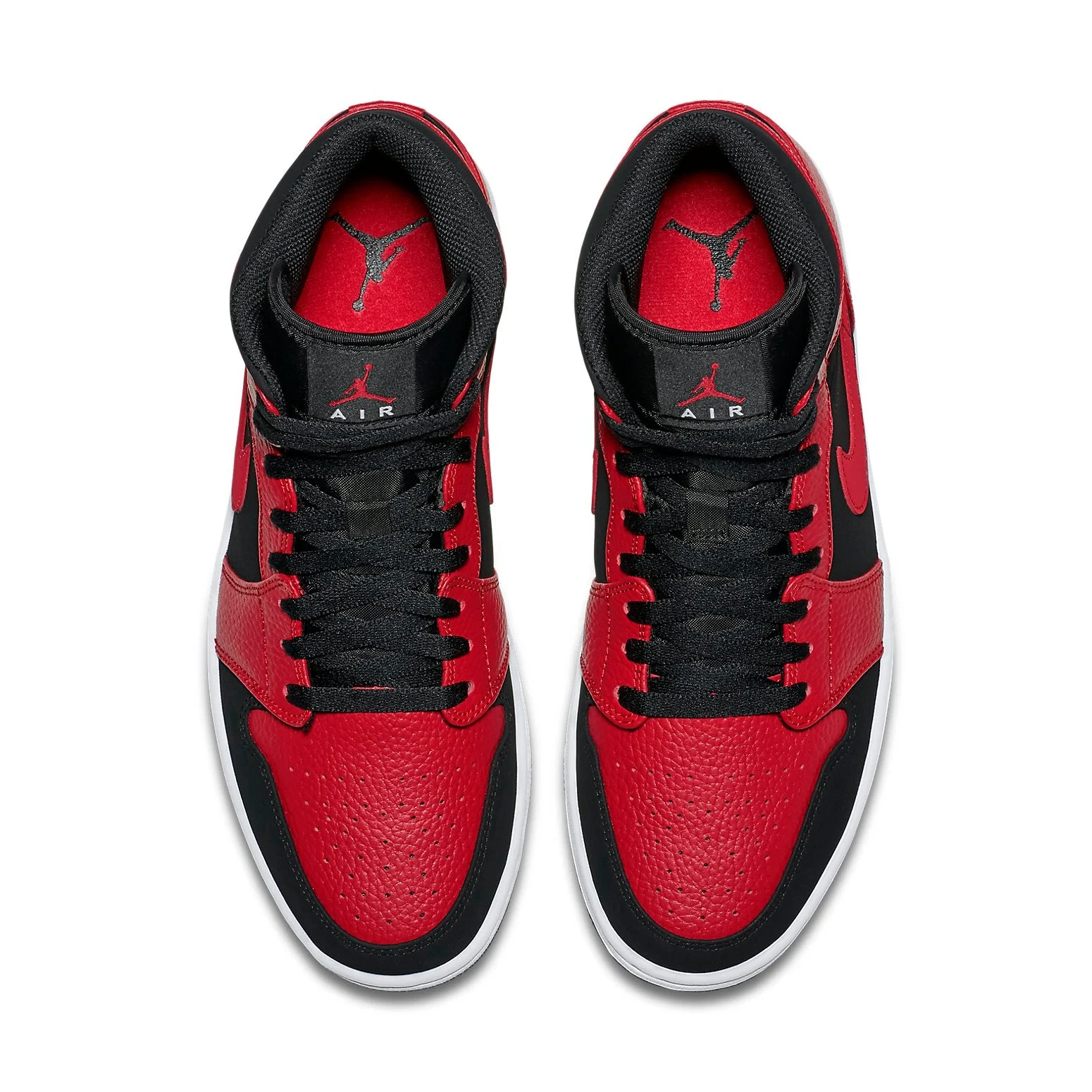 Air Jordan 1 Mid ‘Bred’ 554724-054 - 图片 3