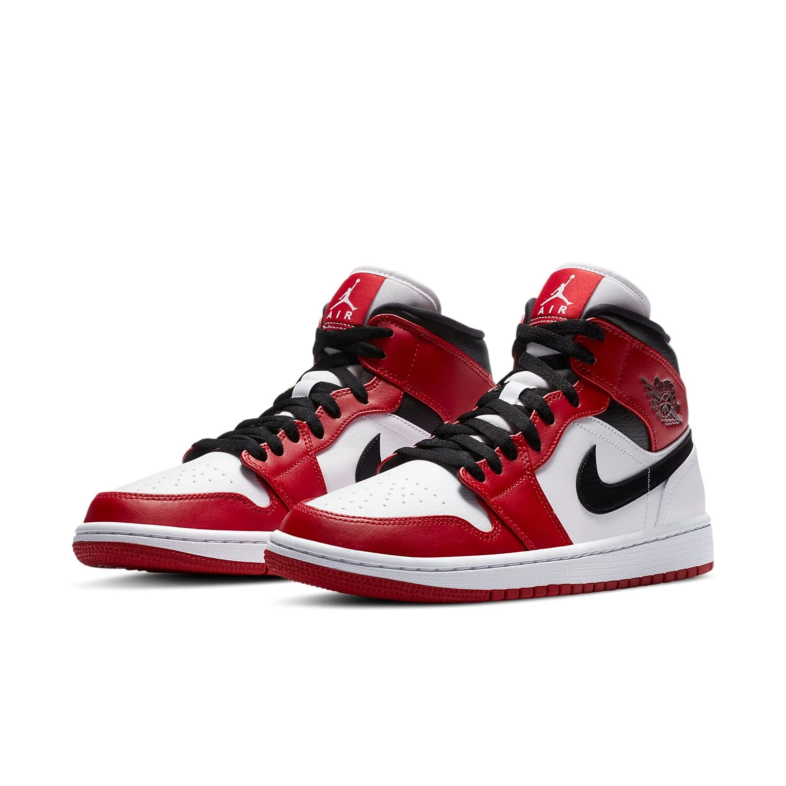 Alternative view of Air Jordan 1 Mid ‘Chicago’ 554724-173