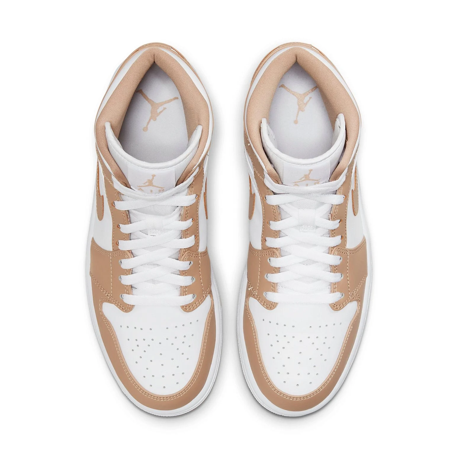 Air Jordan 1 Mid ‘Tan Gum’ 554724-271 - 图片 3