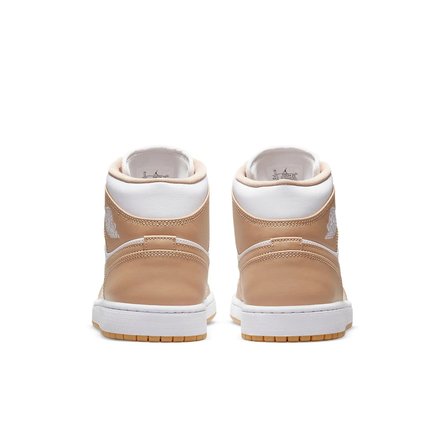 Air Jordan 1 Mid ‘Tan Gum’ 554724-271 - 图片 4