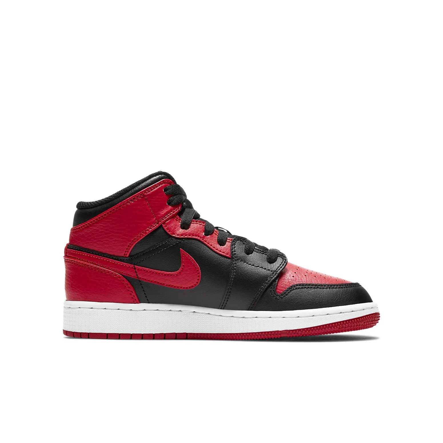 (GS) Air Jordan 1 Mid ‘Banned’ 554725-074