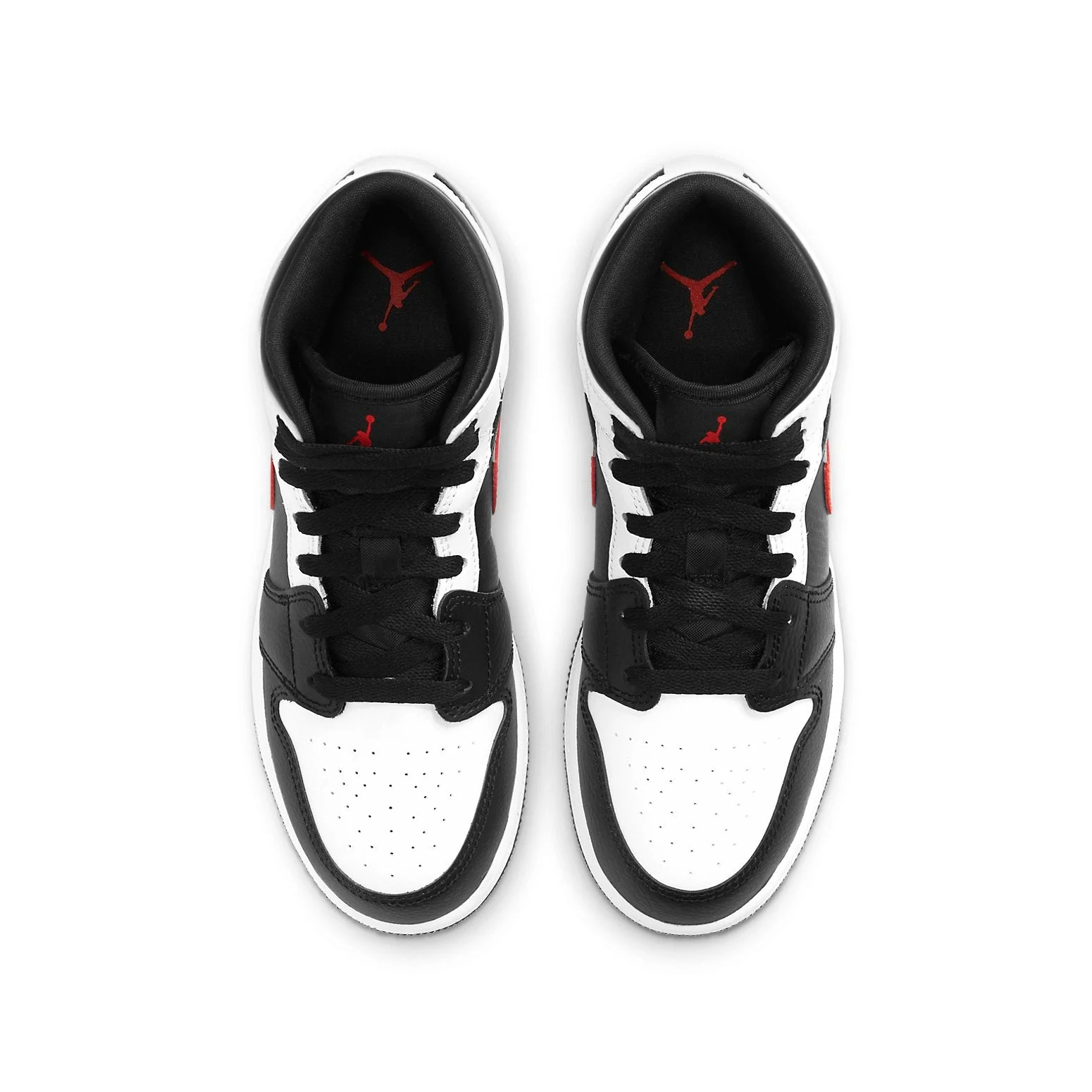 (GS) Air Jordan 1 Mid ‘Chile Red’ 554725-075 - 图片 3