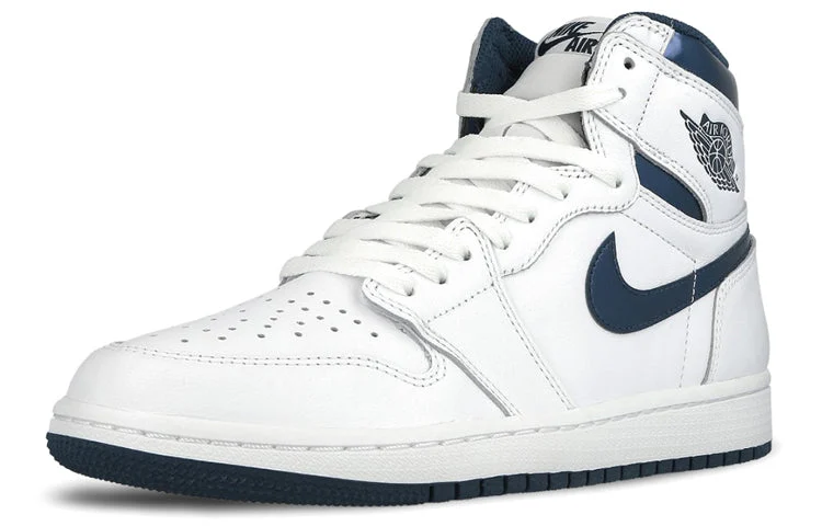 Alternative view of Air Jordan 1 Retro High OG ‘Metallic Navy’ 555088-106