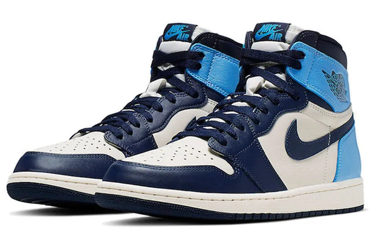 Alternative view of Air Jordan 1 Retro High OG ‘Obsidian’ 555088-140