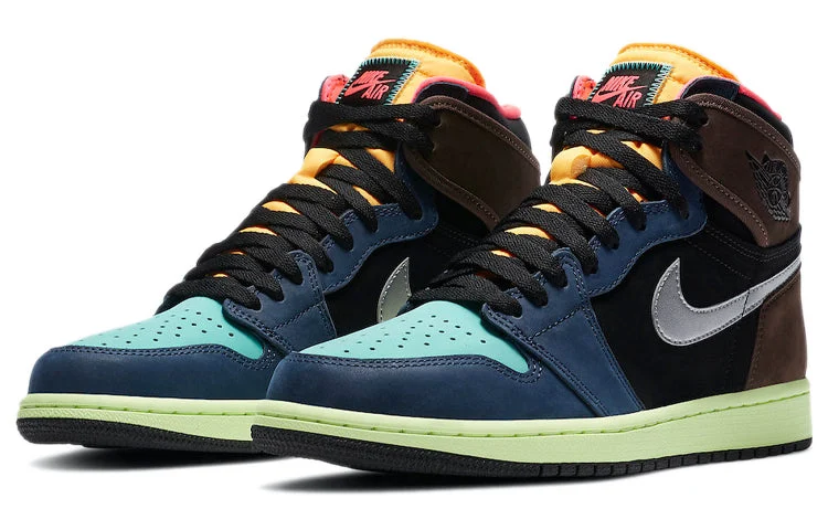 Alternative view of Air Jordan 1 Retro High ‘Tokyo Bio Hack’ 555088-201