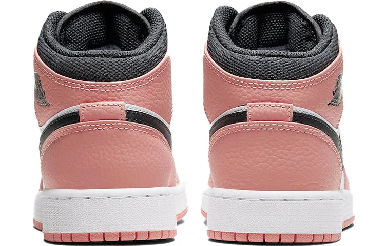 (GS) Air Jordan 1 Mid ‘Pink Quartz’ 555112-603 - 图片 4