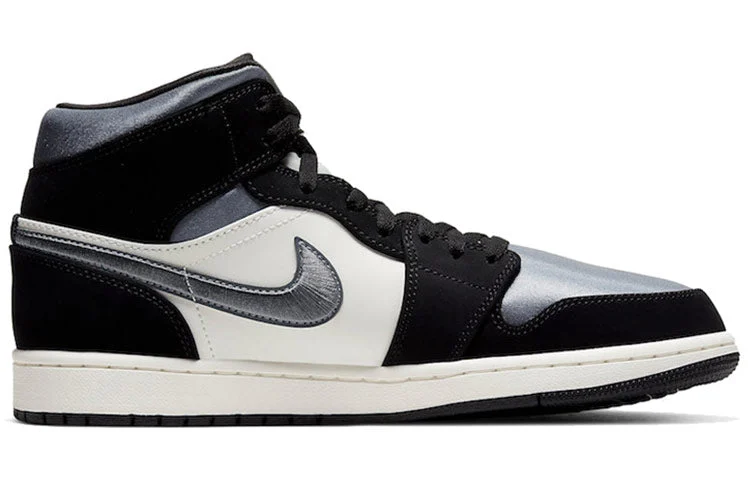 Air Jordan 1 Mid SE ‘Satin Smoke Grey’ 852542-011