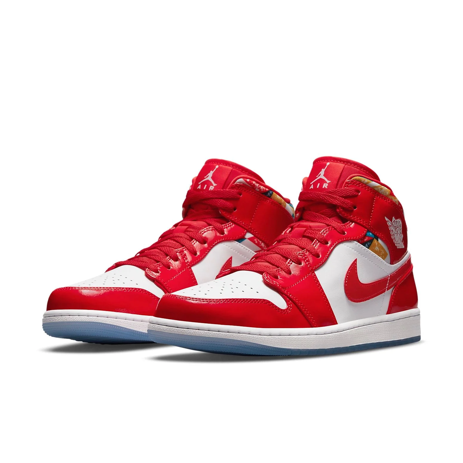 Alternative view of Air Jordan 1 Mid SE ‘Barcelona Sweater’ DC7294-600