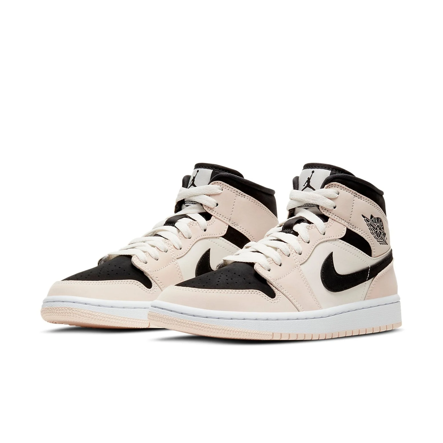 Alternative view of (WMNS) Air Jordan 1 Mid ‘Barely Orange’ BQ6472-800