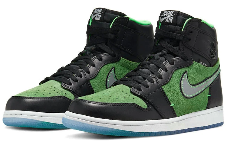 Alternative view of Air Jordan 1 High Zoom ‘Zen Green’ CK6637-002