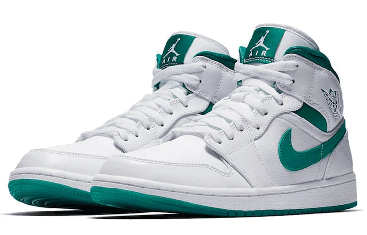 Alternative view of Air Jordan 1 Mid ‘Mystic Green’ CD6759-103