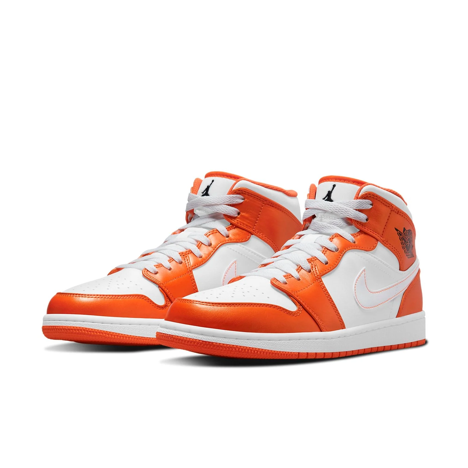 Alternative view of Air Jordan 1 Mid SE ‘Electro Orange’ DM3531-800