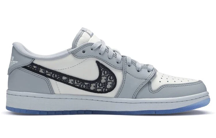 Air Jordan 1 Low x Dior ‘White Grey’ CN8608-002
