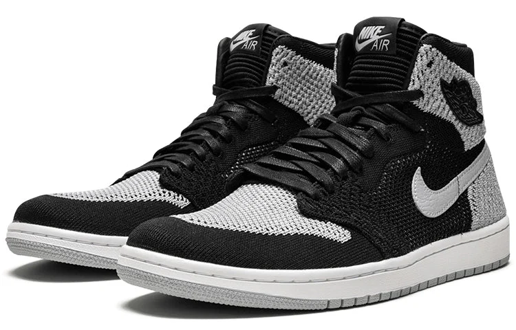 Alternative view of Air Jordan 1 Retro High OG Flyknit ‘Shadow’ 919704-003