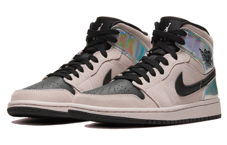 Alternative view of (WMNS) Air Jordan 1 Mid ‘Iridescent’ BQ6472-602