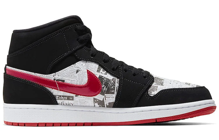 Air Jordan 1 Mid SE ‘Newspaper Air Times’ 852542-061