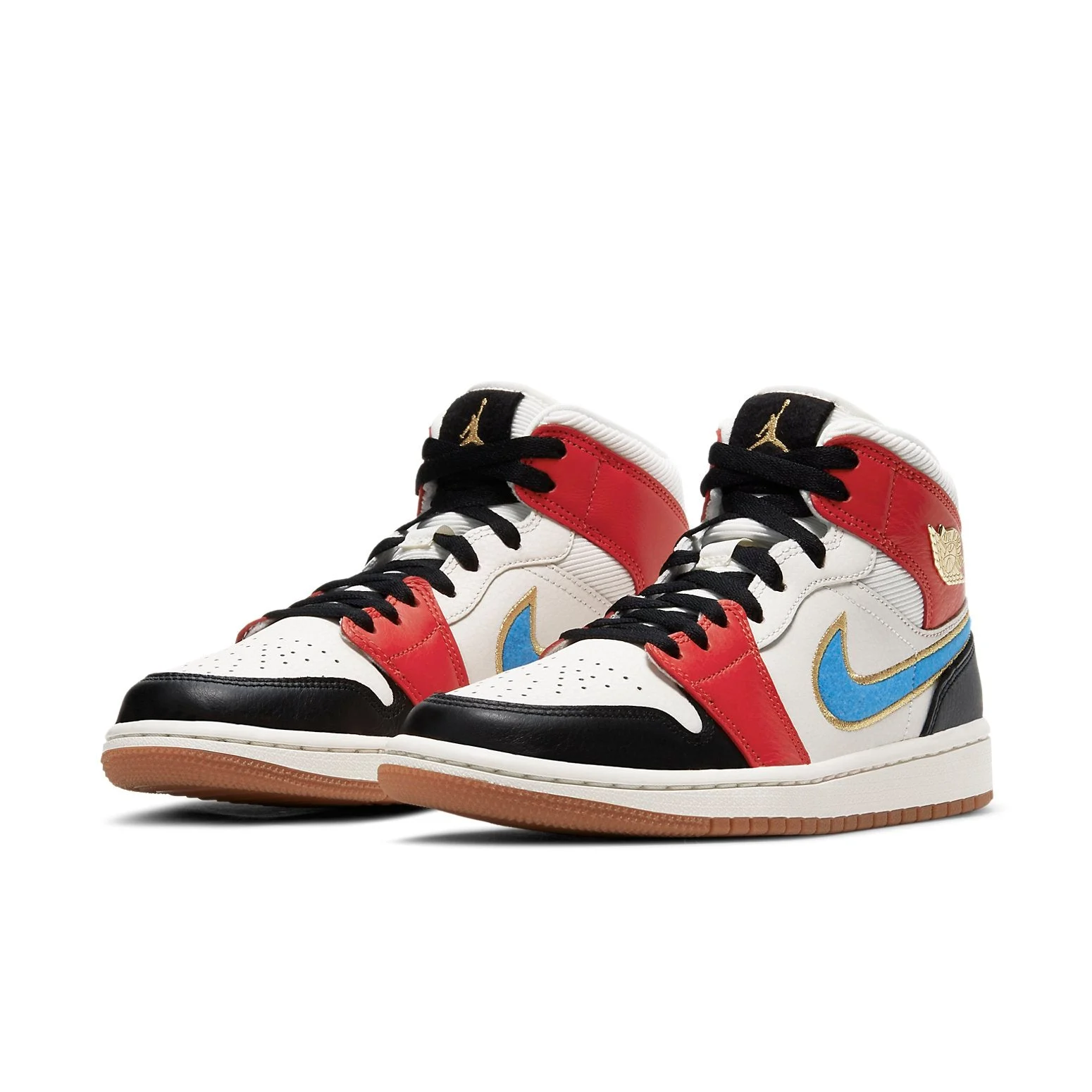 Alternative view of (WMNS) Air Jordan 1 Mid SE ‘Let(Her)Man’ DC1426-100