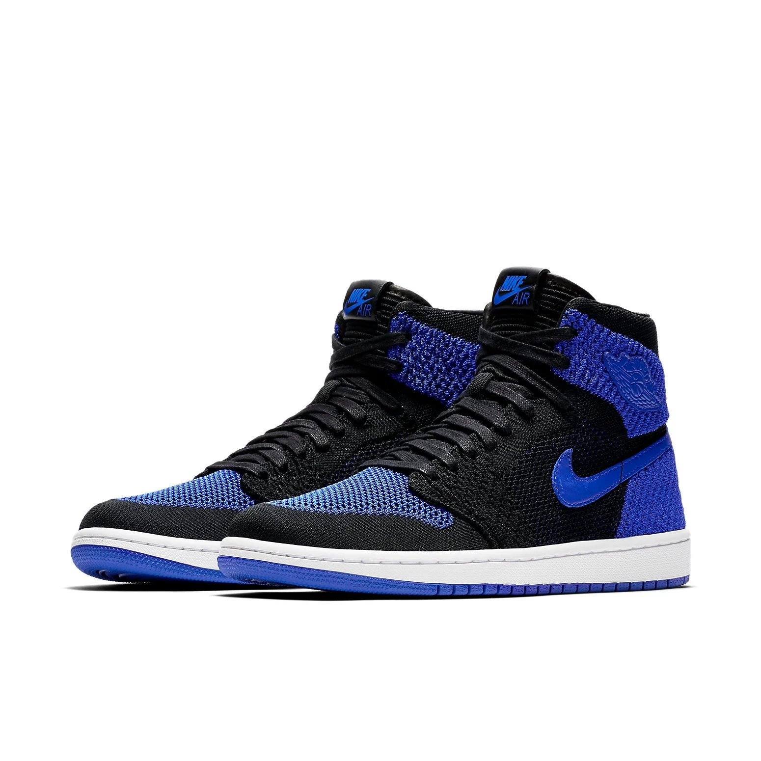 Alternative view of Air Jordan 1 Retro High OG Flyknit ‘Royal’ 919704-006