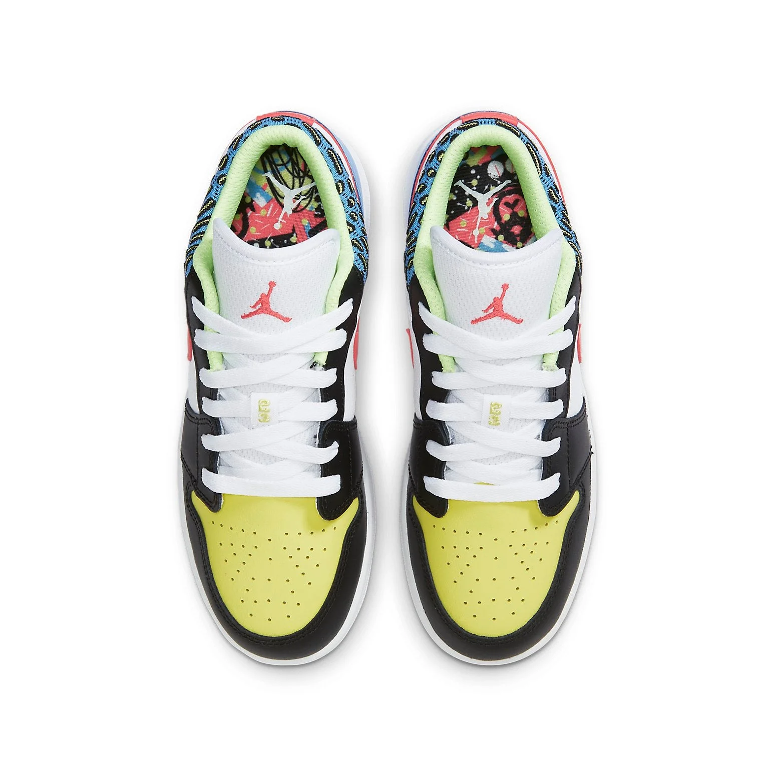 (GS) Air Jordan 1 Low ‘Funky Patterns’ DH5927-006 - 图片 3