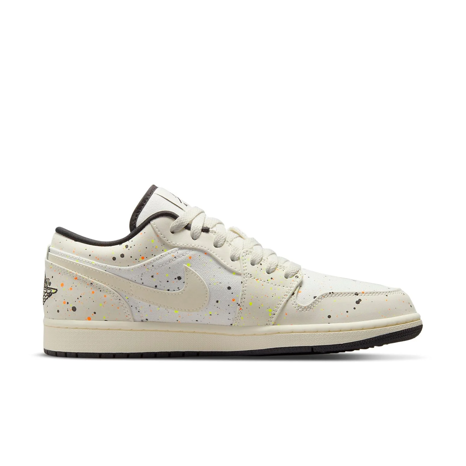 Air Jordan 1 Low ‘Brushstroke Swoosh – Paint Splatter’ DM3528-100