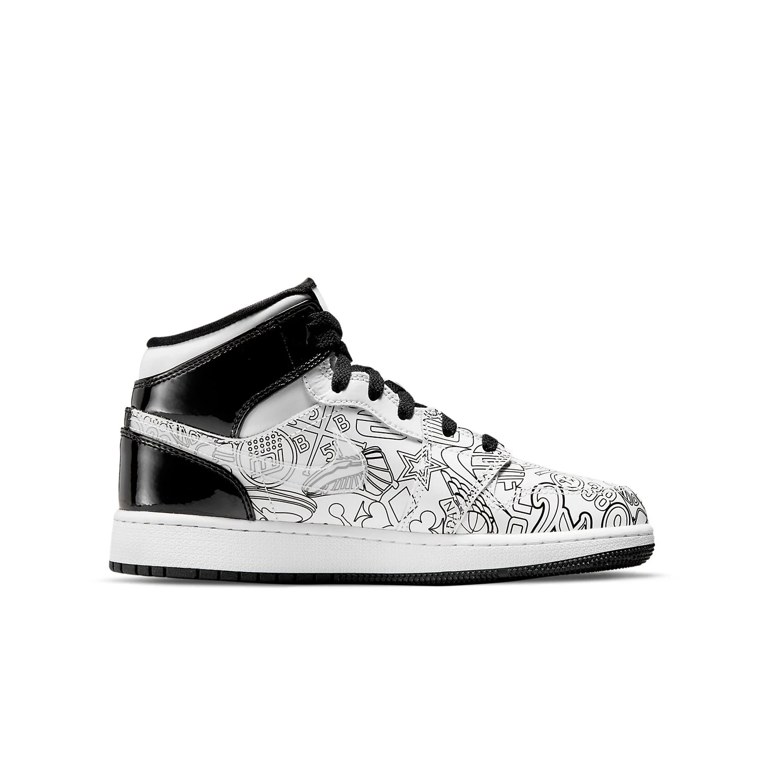 (GS) Air Jordan 1 Mid SE ‘DIY’ DC4099-100
