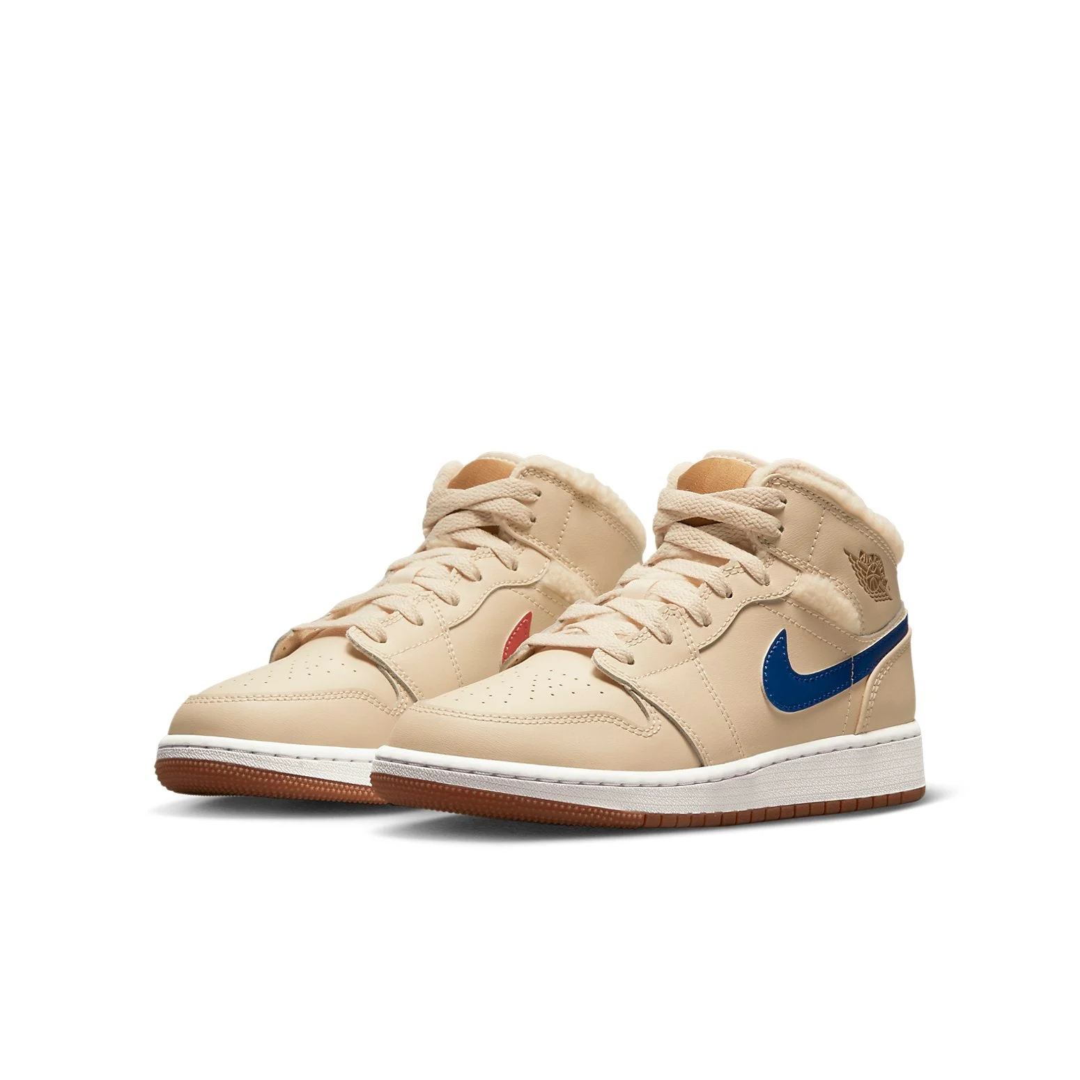 Alternative view of (GS) Air Jordan 1 Mid Utility ‘Fleece’ DO2207-264