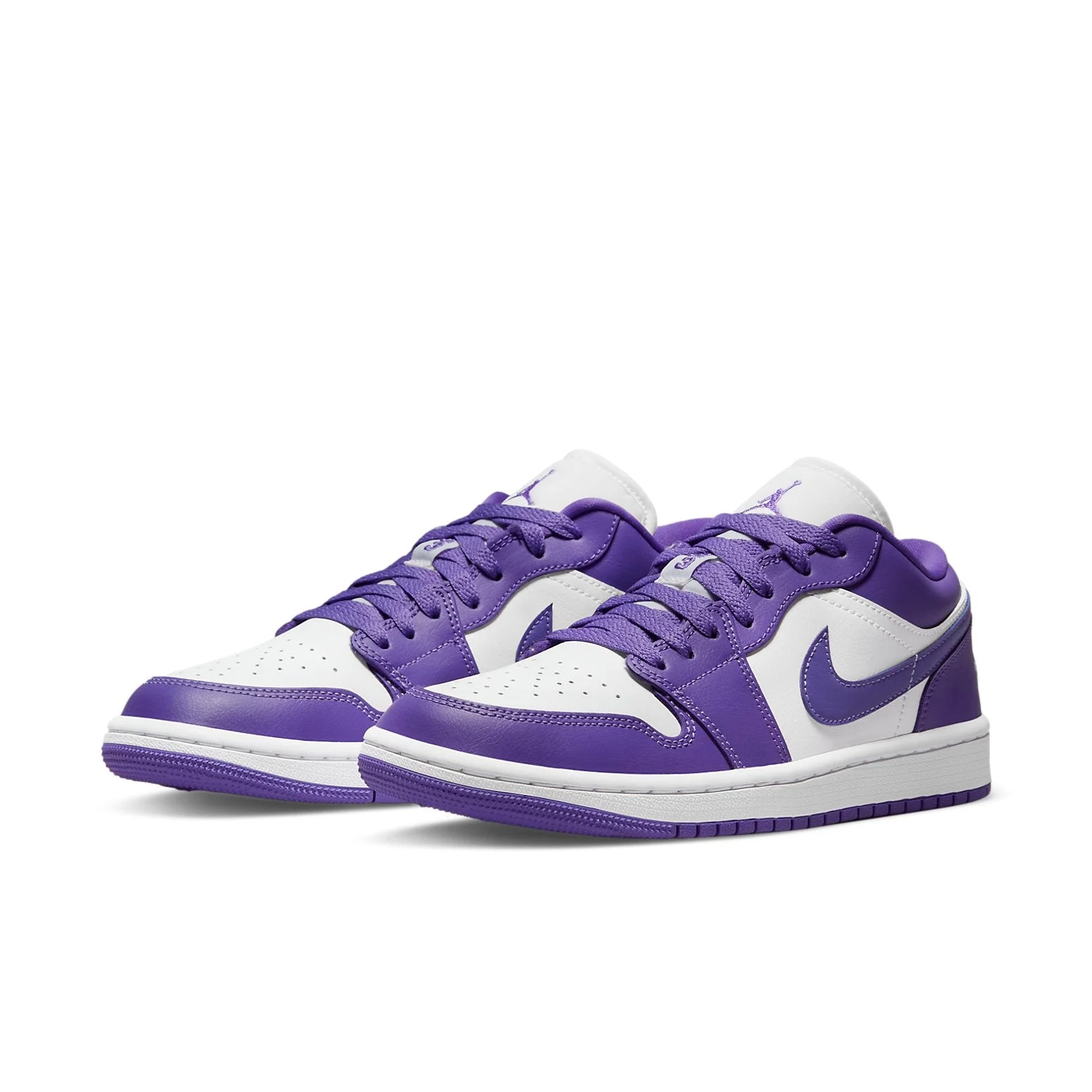 Alternative view of (WMNS) Air Jordan 1 Low ‘Psychic Purple’ DC0774-500