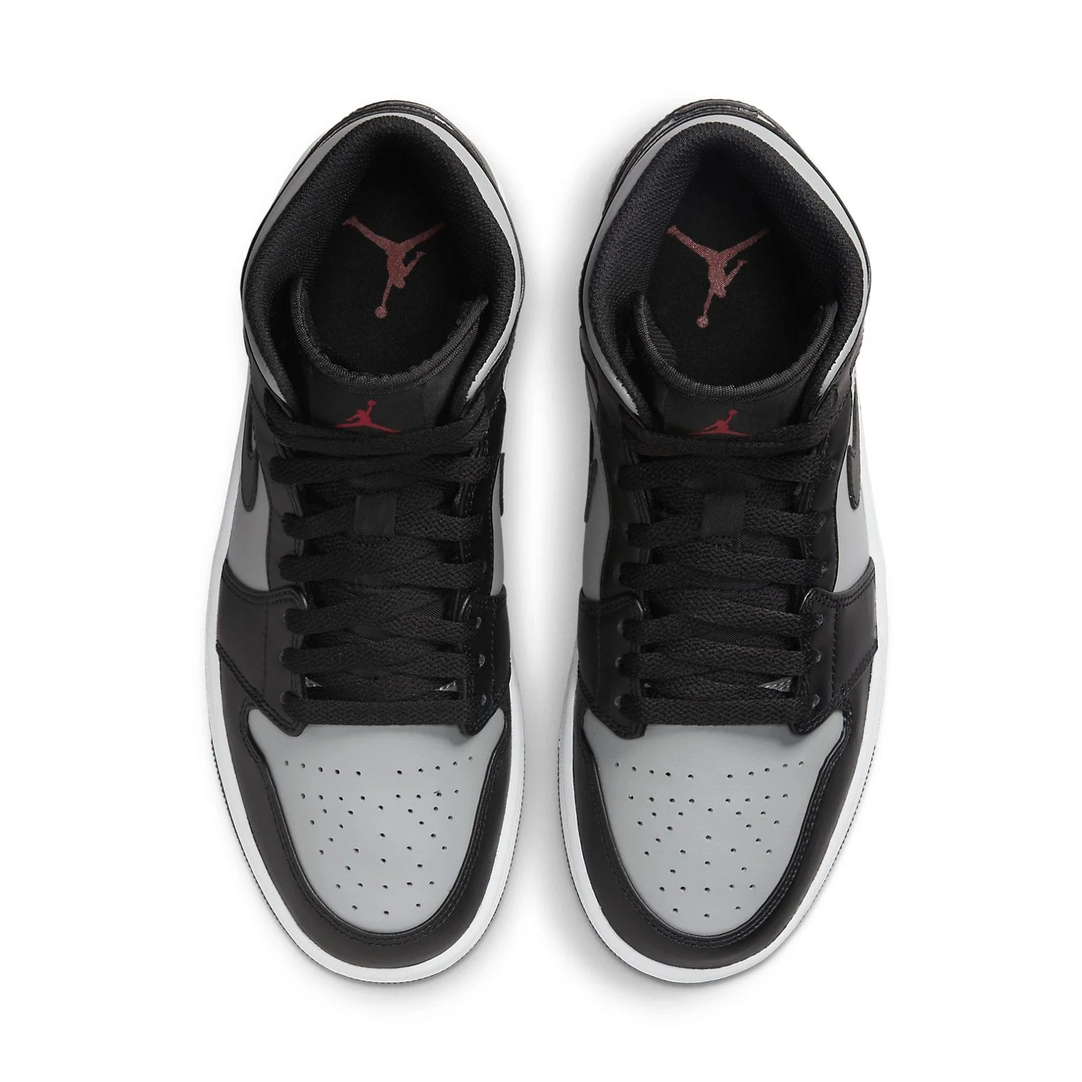 Air Jordan 1 Mid ‘Shadow’ 554724-096 - 图片 3