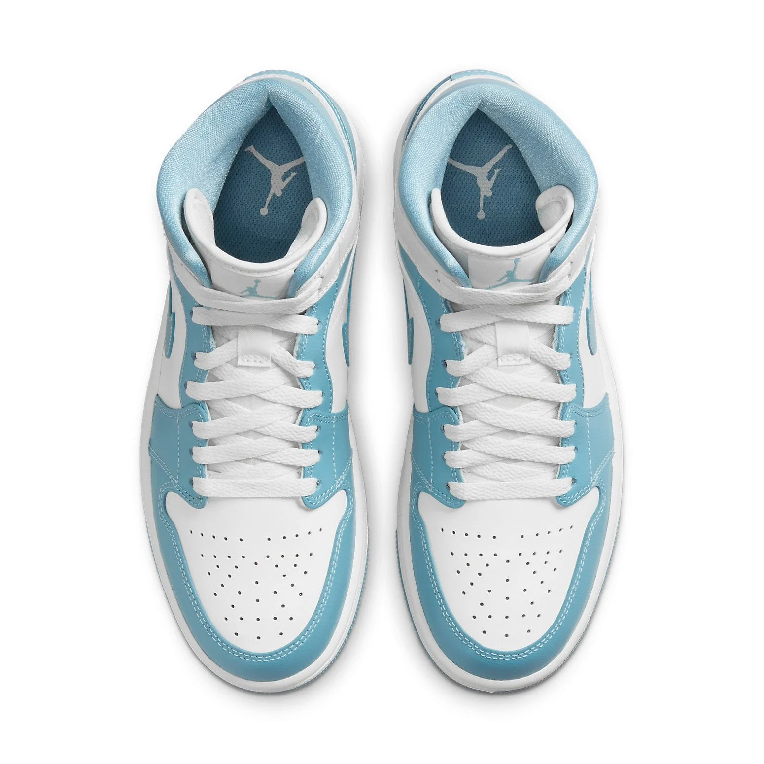 Alternative view of (WMNS) Air Jordan 1 Mid ‘University Blue 2022’ BQ6472-141