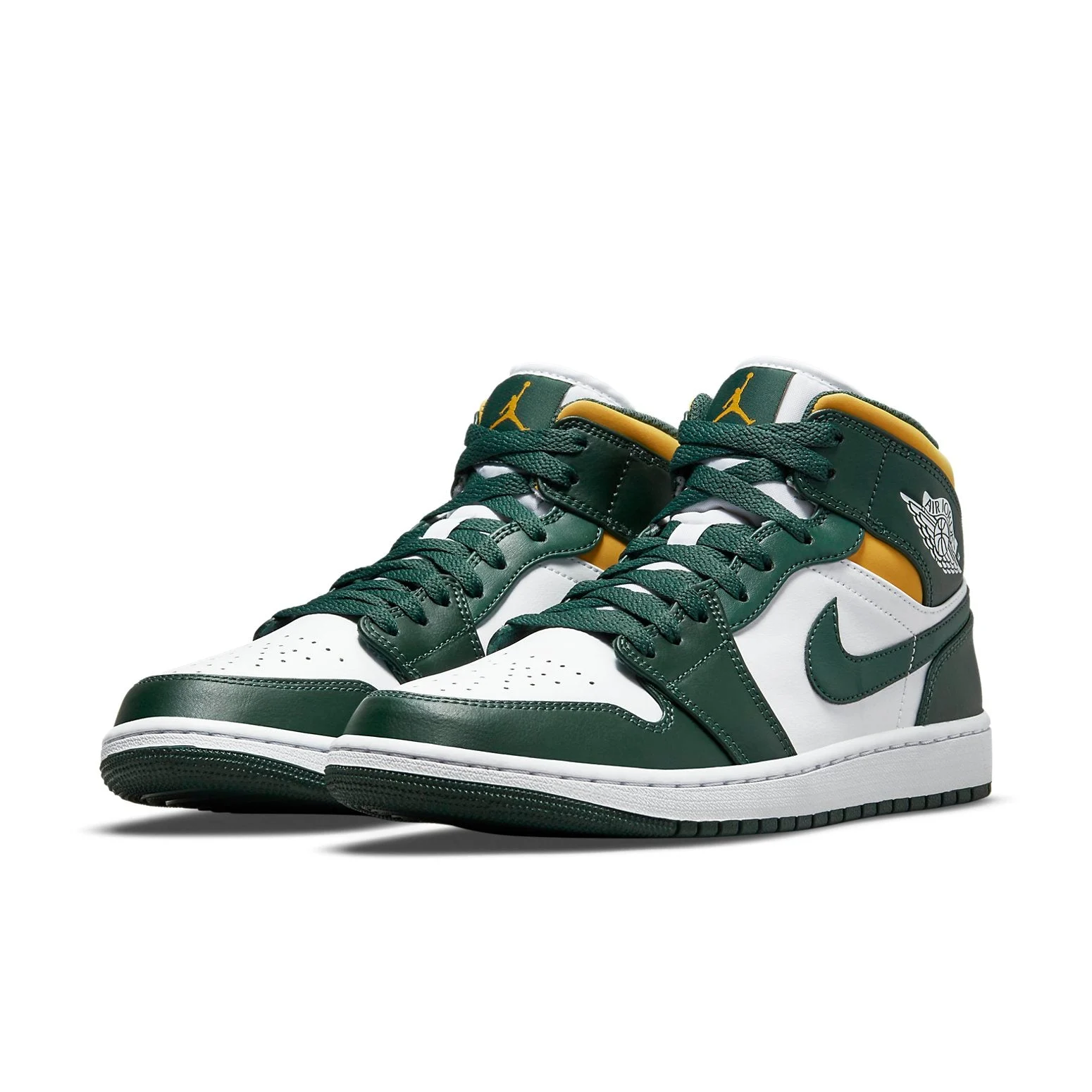 Alternative view of Air Jordan 1 Mid ‘Sonics 2021’ 554724-371