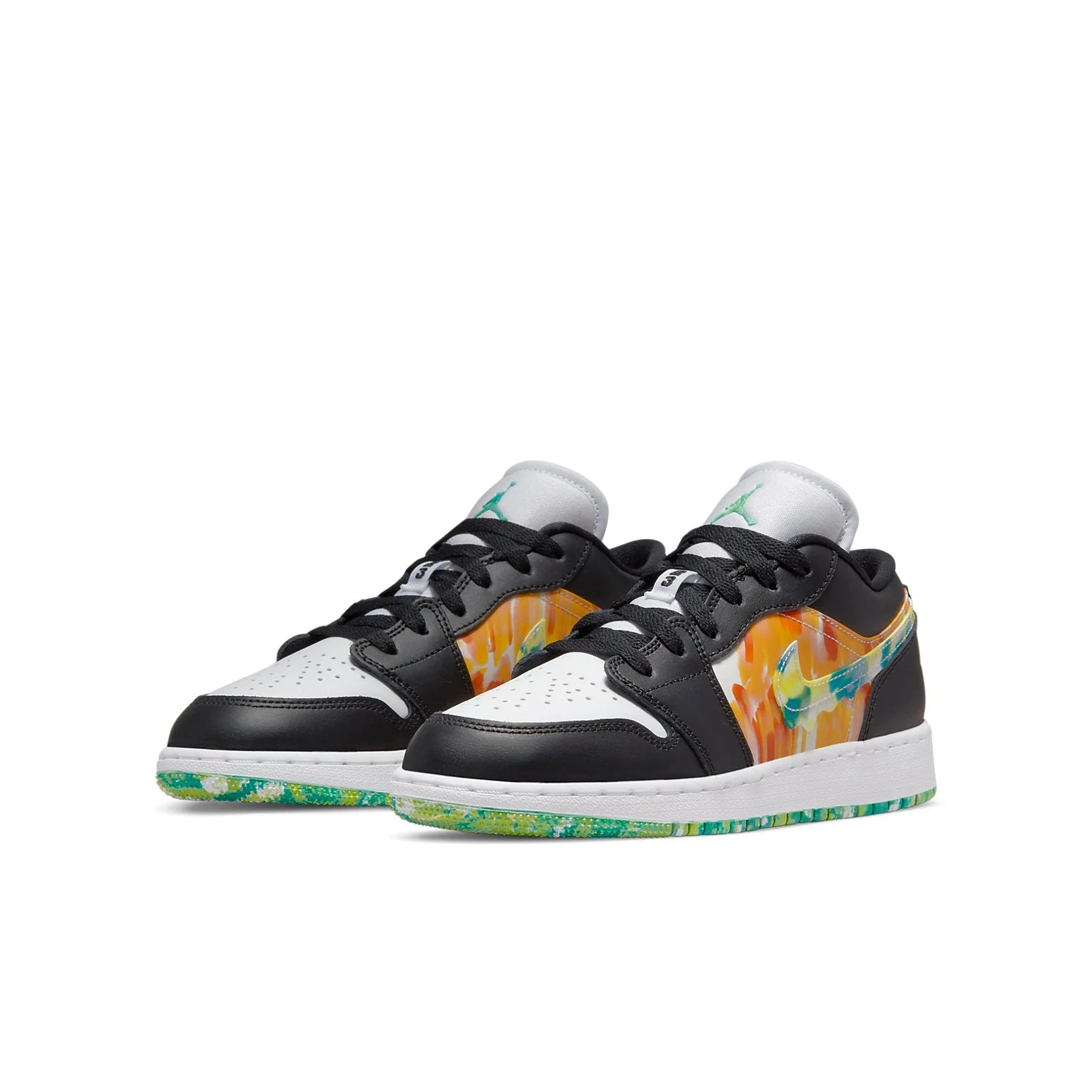 Alternative view of (GS) Air Jordan 1 Low SE ‘Drip’ DJ6252-038