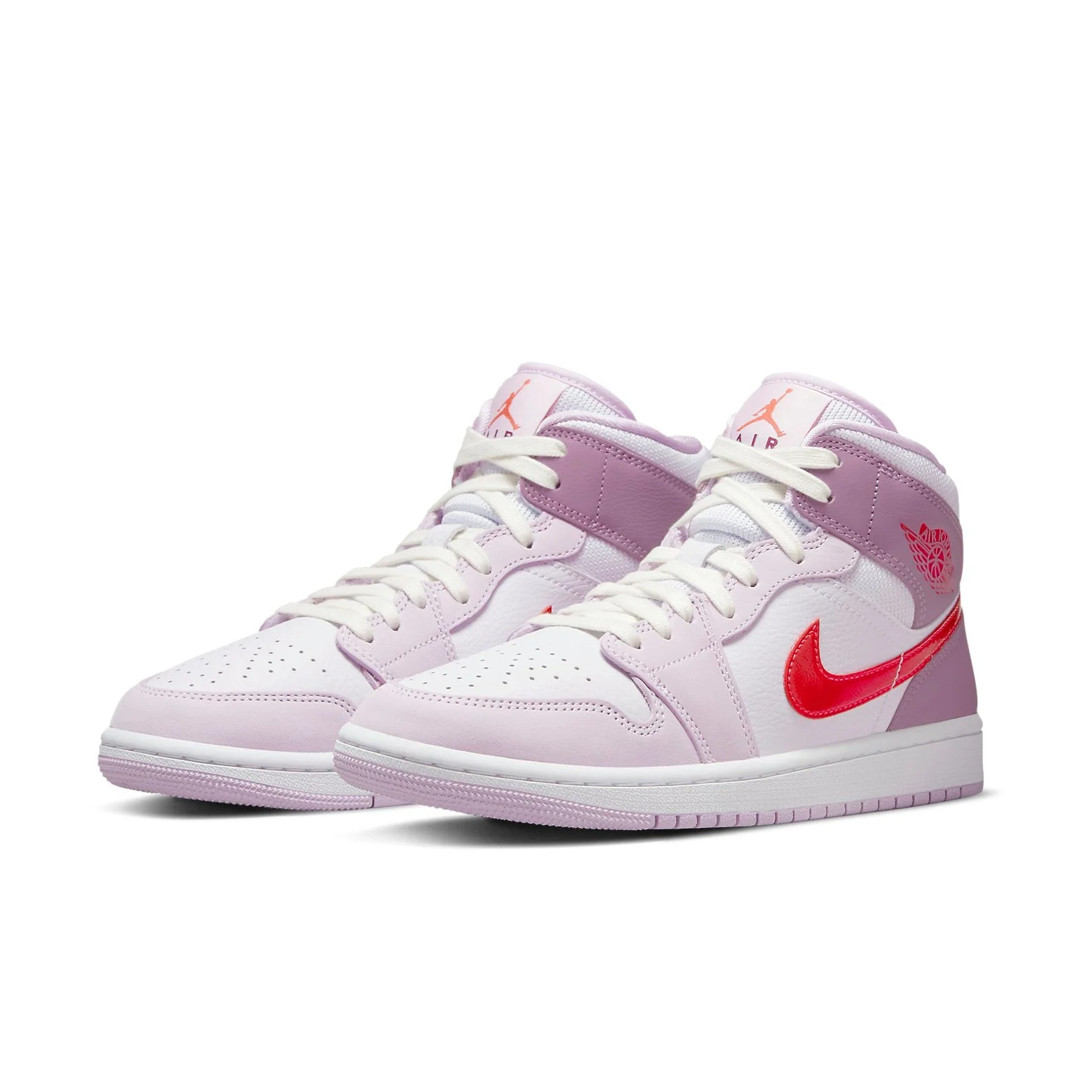 Alternative view of (WMNS) Air Jordan 1 Mid ‘Valentine’s Day’ DR0174-500