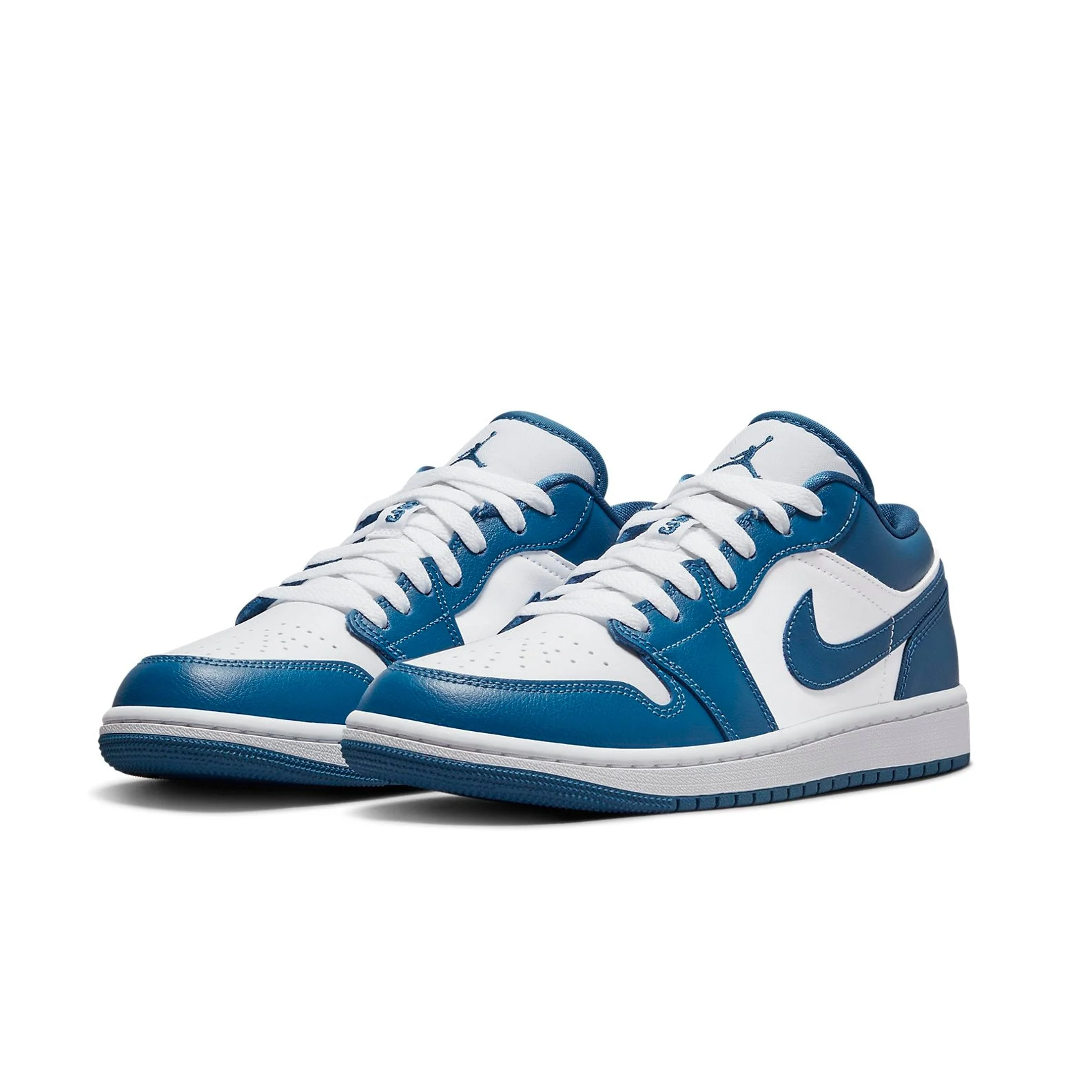 Alternative view of (WMNS) Air Jordan 1 Low ‘Marina Blue’ DC0774-114