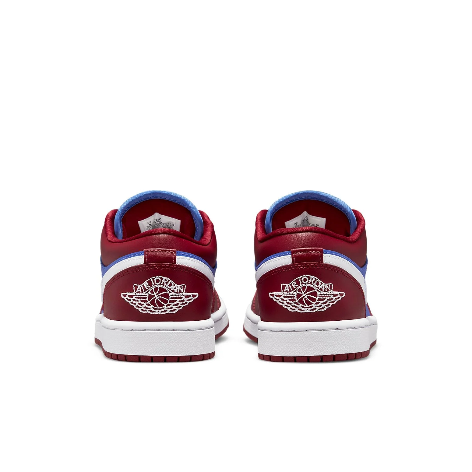 (WMNS) Air Jordan 1 Low ‘Deep Red Blue’ DC0774-604 - Image 4